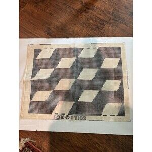 Fox yarn Co. latch hook rug kit